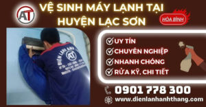 Vệ sinh máy lạnh tại Huyện Lạc Sơn Điện lạnh Anh Thắng