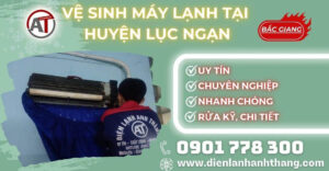 Vệ sinh máy lạnh tại Huyện Lục Ngạn Điện lạnh Anh Thắng