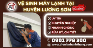 Vệ sinh máy lạnh tại Huyện Lương Sơn Điện lạnh Anh Thắng