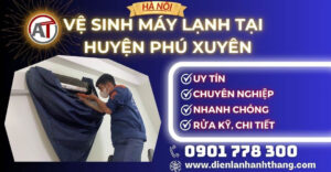 Vệ sinh máy lạnh tại Huyện Phú Xuyên Điện lạnh Anh Thắng