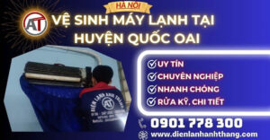 Vệ sinh máy lạnh tại Huyện Quốc Oai Điện lạnh Anh Thắng