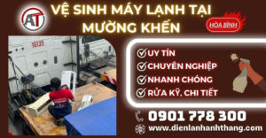 Vệ sinh máy lạnh tại Mường Khến Điện lạnh Anh Thắng