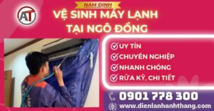 Vệ sinh máy lạnh tại Ngô Đồng Điện lạnh Anh Thắng
