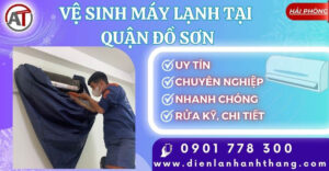 vệ sinh máy lạnh tại Quận Đồ Sơn Điện lạnh Anh Thắng