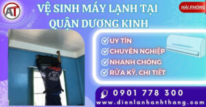 vệ sinh máy lạnh tại Quận Dương Kinh Điện lạnh Anh Thắng