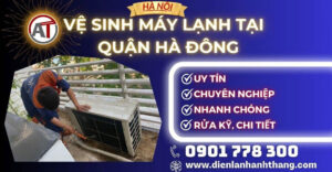 Vệ sinh máy lạnh tại Quận Hà Đông Điện lạnh Anh Thắng