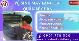 vệ sinh máy lạnh tại Quận Lê Chân Điện lạnh Anh Thắng