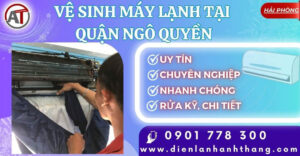 vệ sinh máy lạnh tại Quận Ngô Quyền Điện lạnh Anh Thắng