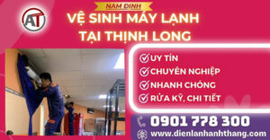 Vệ sinh máy lạnh tại Thịnh Long Điện lạnh Anh Thắng