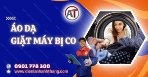 áo dạ giặt máy bị co Điện lạnh Anh Thắng