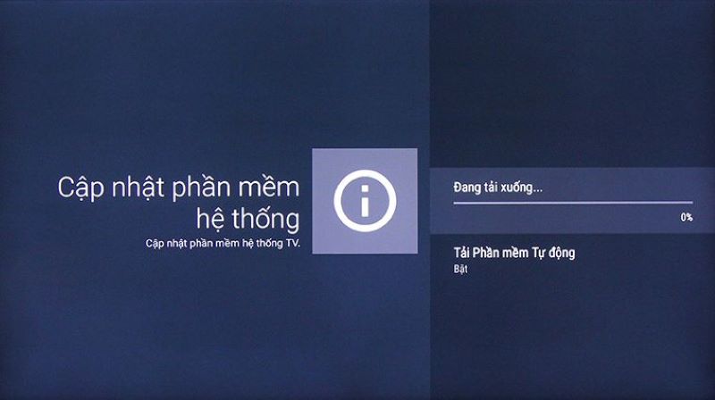 Nguyên Nhân Tivi Sony Lỗi Phần Mềm Và Cách Thức Khắc Phục 2025 Cập nhật phần mềm hệ thống