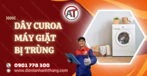dây curoa máy giặt bị trùng Điện lạnh Anh Thắng
