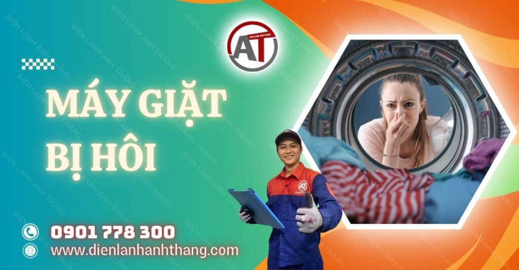 máy giặt bị hôi Điện lạnh Anh Thắng