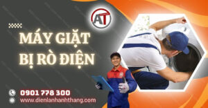 máy giặt bị rò điện Điện lạnh Anh Thắng