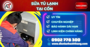 Sửa tủ lạnh tại Cồn Điện lạnh Anh Thắng