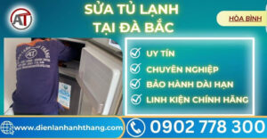 Sửa tủ lạnh tại Đà Bắc Điện lạnh Anh Thắng