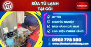 Sửa tủ lạnh tại Gôi Điện lạnh Anh Thắng