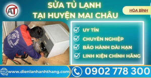 Sửa tủ lạnh tại Huyện Mai Châu Điện lạnh Anh Thắng