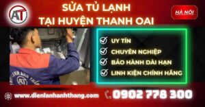 Sửa tủ lạnh tại Huyện Thanh Oai Điện lạnh Anh Thắng