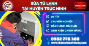 Sửa tủ lạnh tại Huyện Trực Ninh Điện lạnh Anh Thắng
