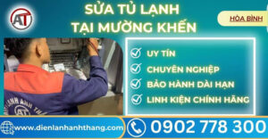 Sửa tủ lạnh tại Mường Khến Điện lạnh Anh Thắng