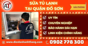 Sửa tủ lạnh tại Quận Đồ Sơn Điện lạnh Anh Thắng