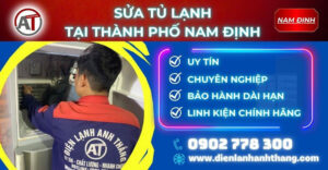 Sửa tủ lạnh tại Thành phố Nam Định Điện lạnh Anh Thắng