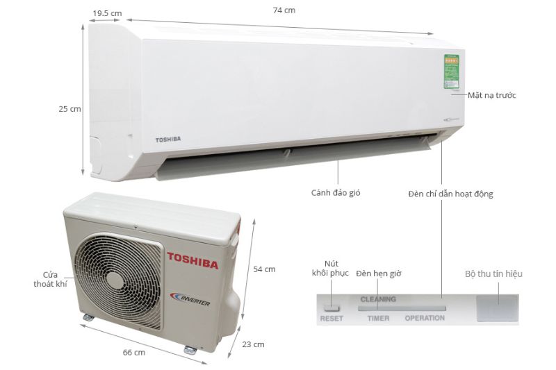 Kích Thước Cục Nóng Máy Lạnh 1HP Các Hãng Máy Lạnh Hiện Nay 2025 máy lạnh 2hp