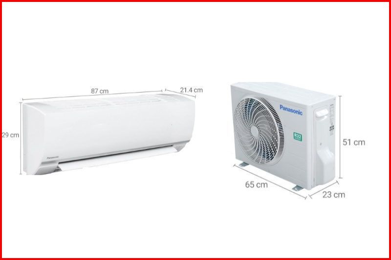 Kích Thước Cục Nóng Máy Lạnh Panasonic Đầy Đủ Các Công Suất 2025 panasonic 9000
