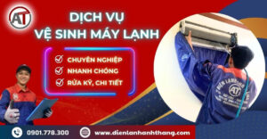 Dịch vụ vệ sinh máy lạnh tại Điện lạnh Anh Thắng