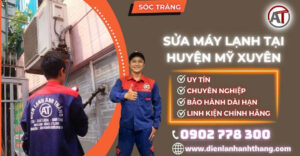 Sửa máy lạnh tại Huyện Mỹ Xuyên Điện lạnh Anh Thắng