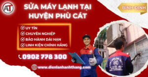 Sửa máy lạnh tại Huyện Phù Cát Điện lạnh Anh Thắng