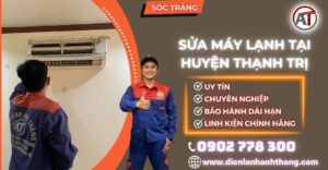 Sửa máy lạnh tại Huyện Thạnh Trị Điện lạnh Anh Thắng