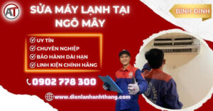 Sửa máy lạnh tại Ngô Mây Điện lạnh Anh Thắng