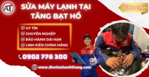 Sửa máy lạnh tại Tăng Bạt Hổ Điện lạnh Anh Thắng