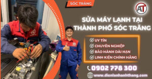 Sửa máy lạnh tại Thành phố Sóc Trăng Điện lạnh Anh Thắng