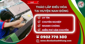 tháo lắp điều hòa tại Huyện Nam Đông Điện lạnh Anh Thắng