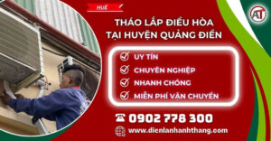 tháo lắp điều hòa tại Huyện Quảng Điền Điện lạnh Anh Thắng