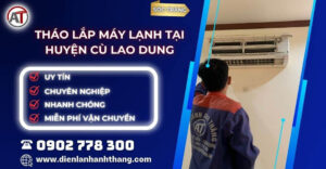 tháo lắp máy lạnh tại Huyện Cù Lao Dung Điện lạnh Anh Thắng