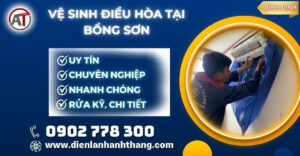 vệ sinh điều hòa tại Bồng Sơn Điện lạnh Anh Thắng