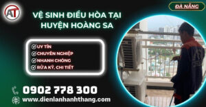vệ sinh điều hòa tại Huyện Hoàng Sa Điện lạnh Anh Thắng