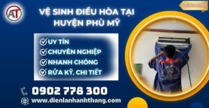 vệ sinh điều hòa tại Huyện Phù Mỹ Điện lạnh Anh Thắng