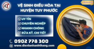 vệ sinh điều hòa tại Huyện Tuy Phước Điện lạnh Anh Thắng