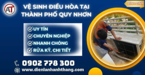 vệ sinh điều hòa tại Thành phố Quy Nhơn Điện lạnh Anh Thắng