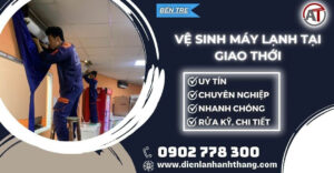 Vệ sinh máy lạnh tại Giao Thới Điện lạnh Anh Thắng
