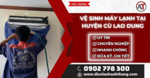 Vệ sinh máy lạnh tại Huyện Cù Lao Dung Điện lạnh Anh Thắng