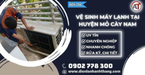 Vệ sinh máy lạnh tại Huyện Mỏ Cày Nam Điện lạnh Anh Thắng