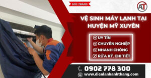 Vệ sinh máy lạnh tại Huyện Mỹ Xuyên Điện lạnh Anh Thắng