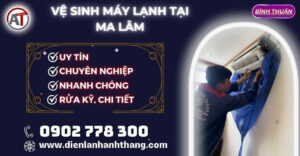Vệ Sinh máy lạnh tại Ma Lâm Điện lạnh Anh Thắng