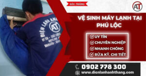 Vệ sinh máy lạnh tại Phú Lộc Điện lạnh Anh Thắng